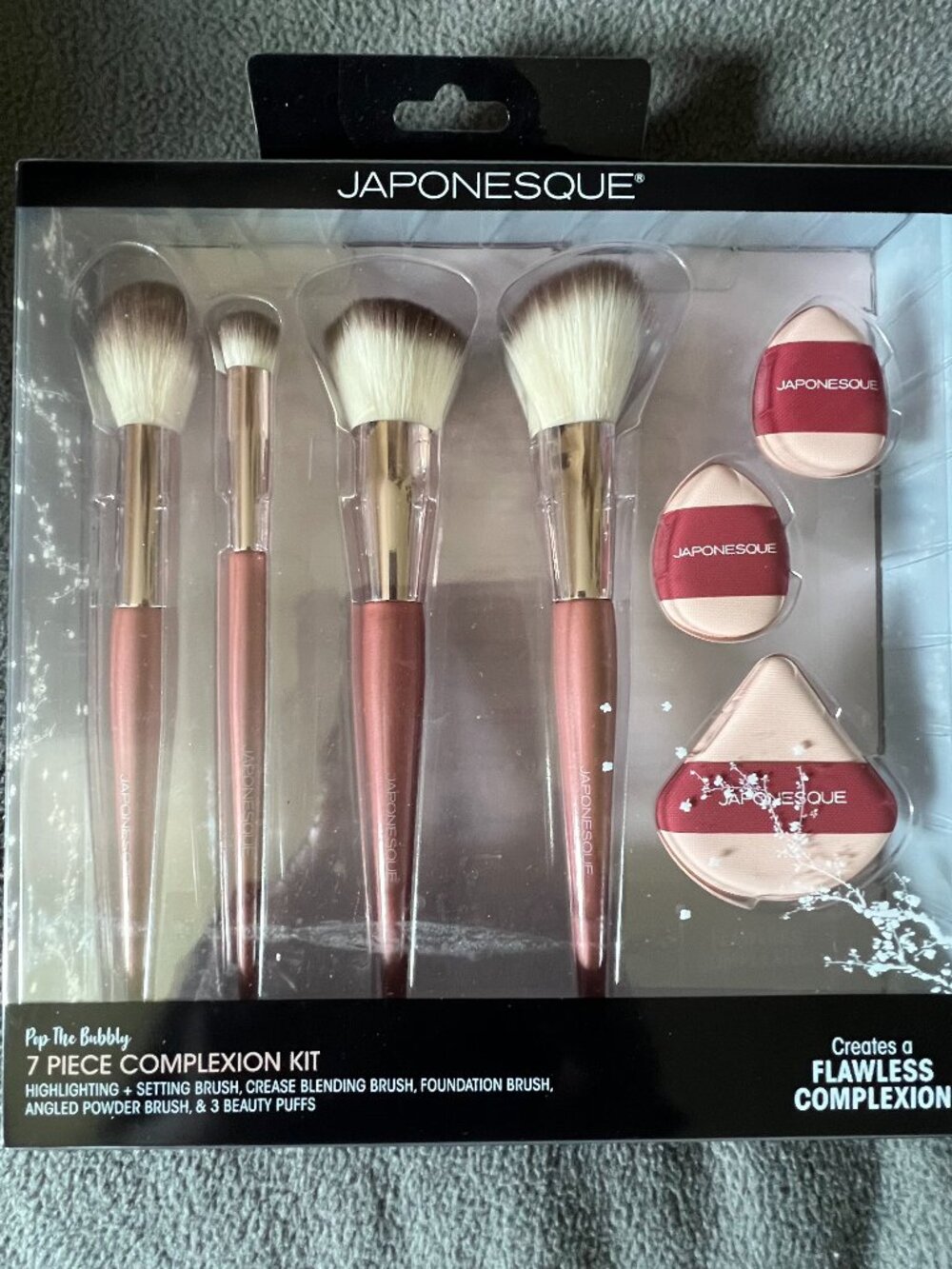 Japonesque Flawless Face Kit 7 Piece Set - Brand New Sealed